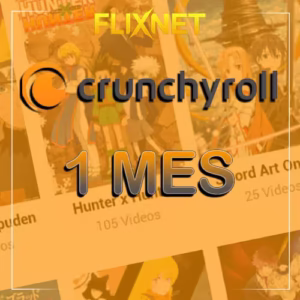 cuenta crunchyroll mega fan 1 mes